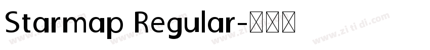 Starmap Regular字体转换